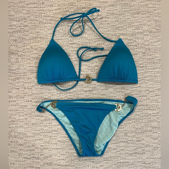 Victoria's Secret Swim Victorias Secret String Bikini Pushup Set